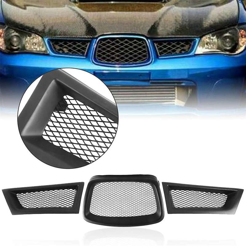 Car Front Bumper Lower Mesh Grill Grille Cover Trim for 9th 2006 2007