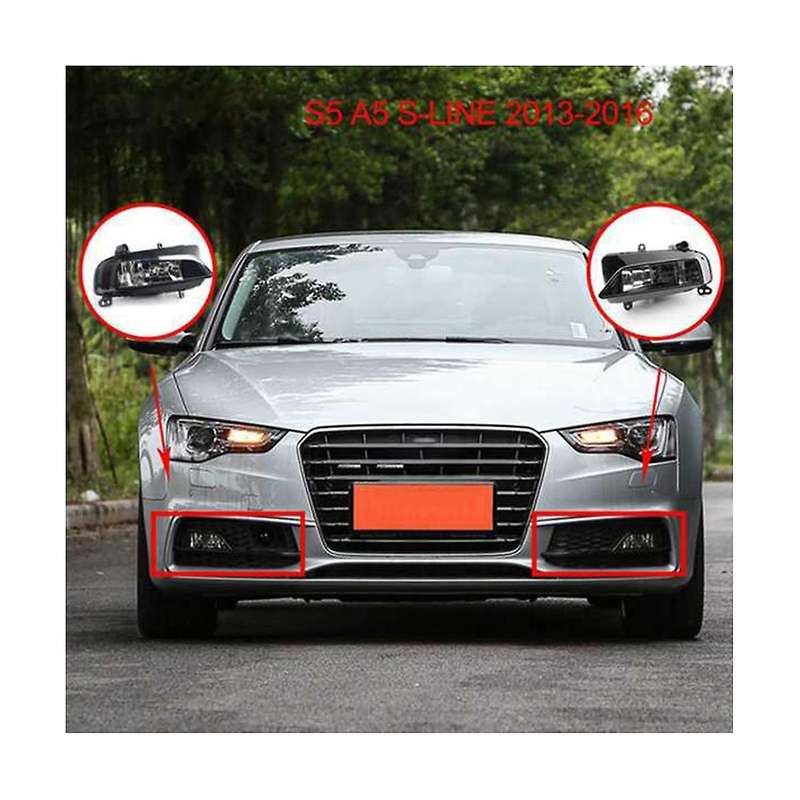 Car Front Bumper Lower Side Fog Light Lamp for A5 2007-2017 8t0941699g Left