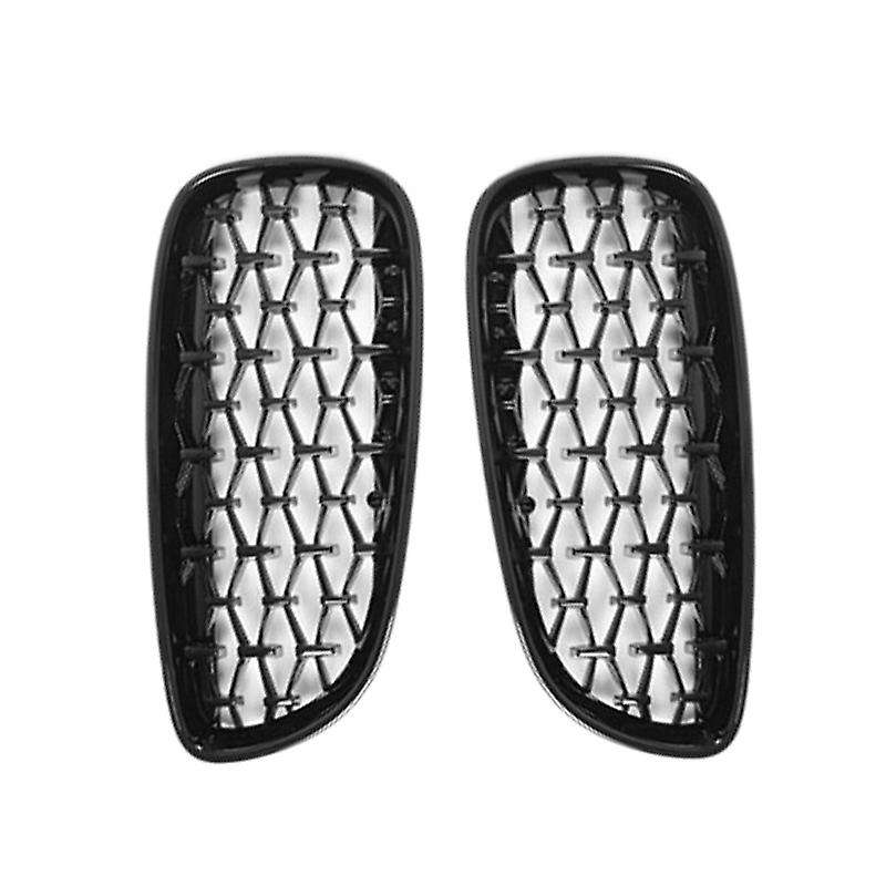 Car Front Bumper Racing Grills Kidney Grille Diamond Grille for  Z4 E89 2009-2016 Black