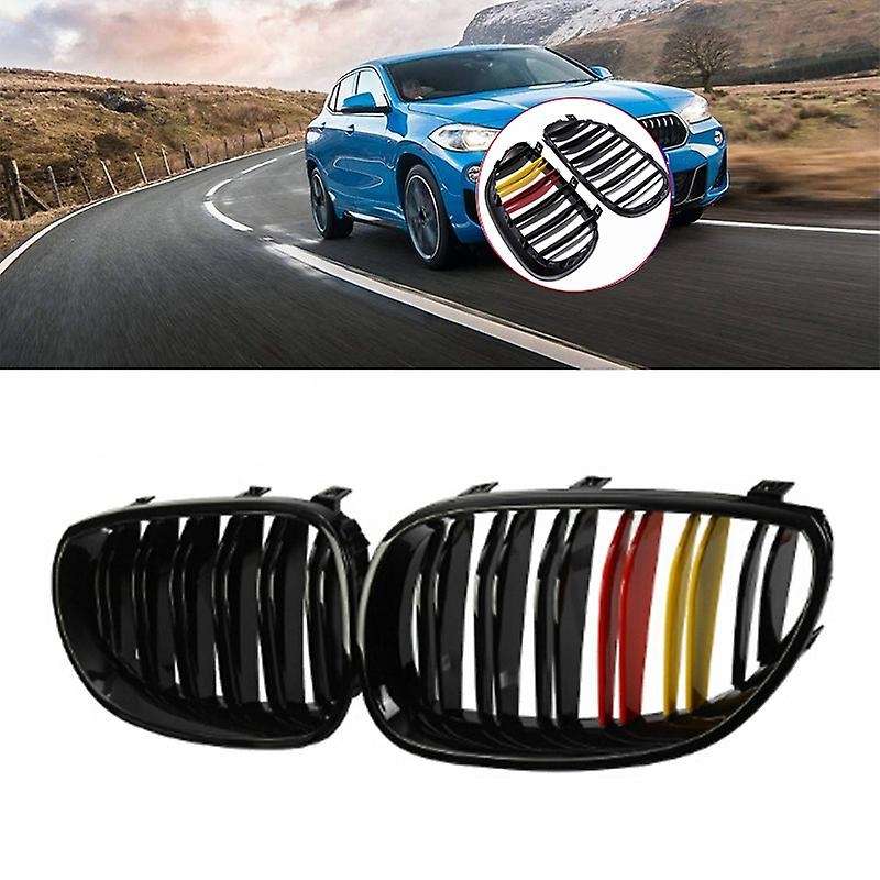 Car Front Bumper Radiator Grilles Grill for  E60 525I 528I 530I Sedan 2003-2010