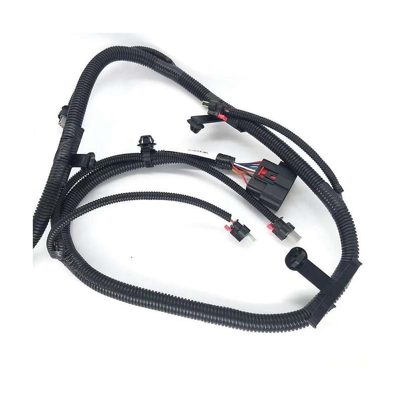 Car Front Bumper Reversing Radar Wiring Harness 148904500c Belt Fog Lamp Interface for Model Y 2021
