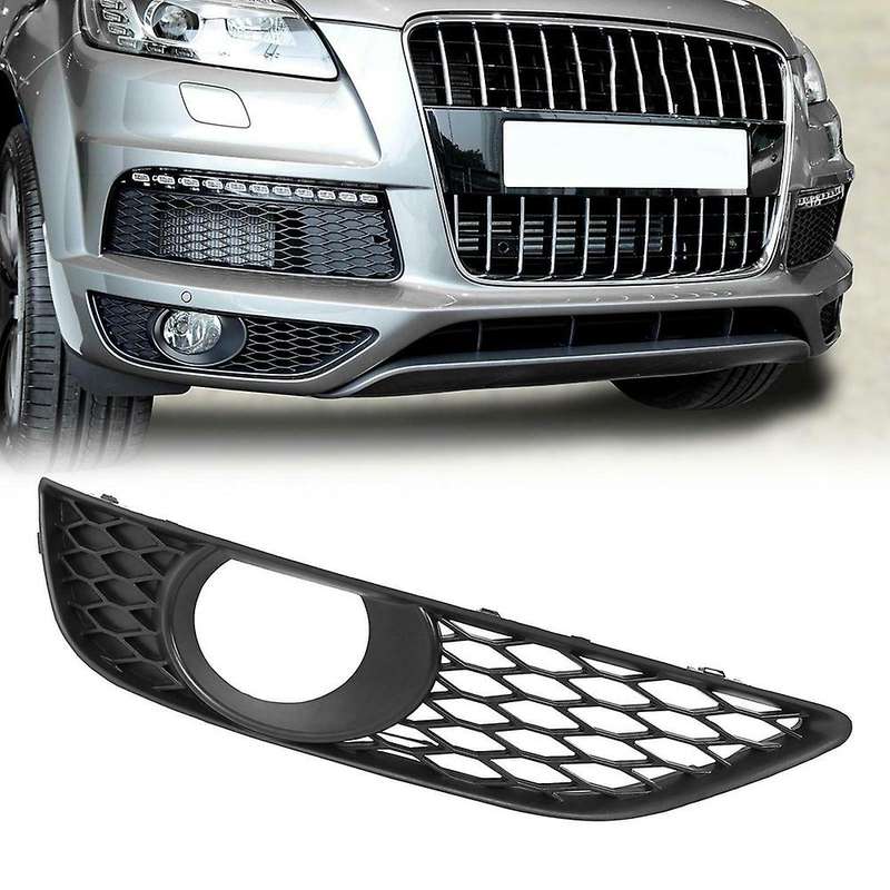 Car Front Bumper Right Side Fog Light Grill Lamp Cover 4L0807676C for - 4L Sportback 2009-2014