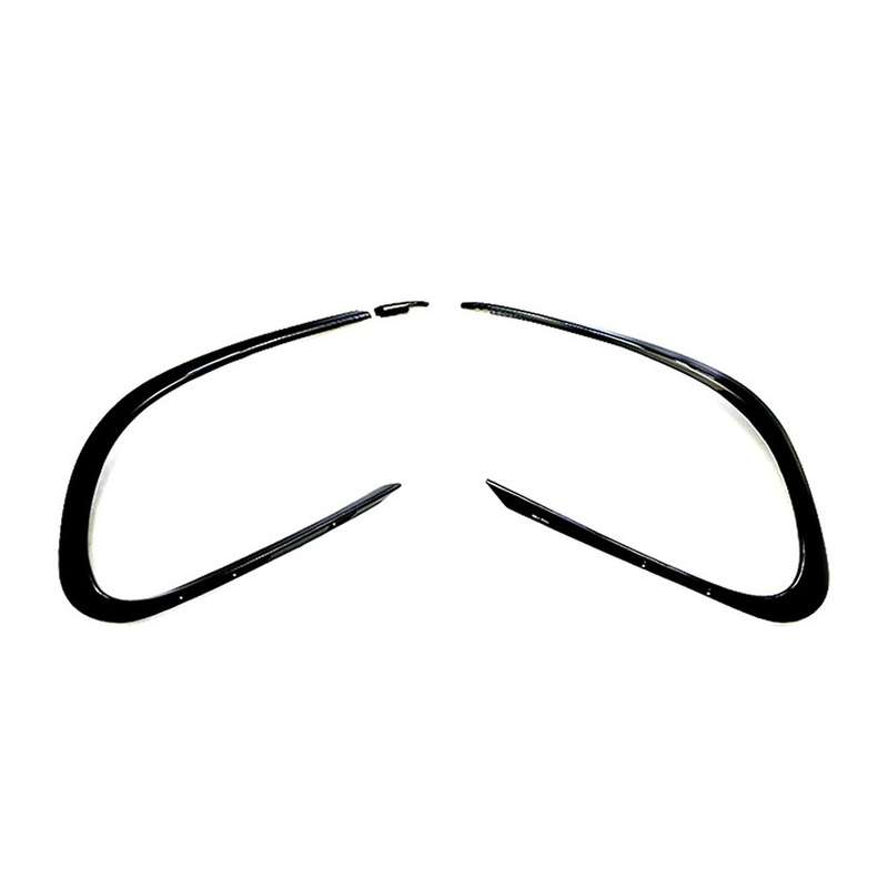 Car Front Bumper Side Fog Light Splitter Spoiler for CLA Class W117 C117 CLA45 CLA200 CLA220 2016-20