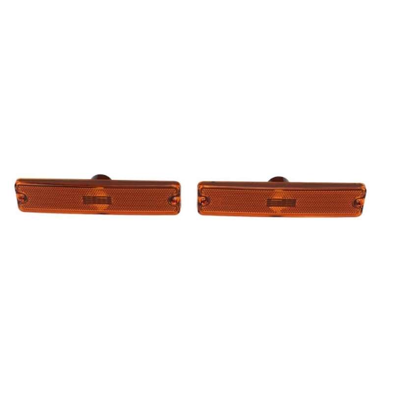 Car Front Bumper Side Marker Light Cover 56001378 56001424 for YJ 1987-1995 Turn Signal Light Cover
