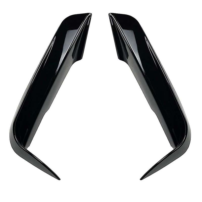 Car Front Bumper Side Splitter Spoiler Kit Fog Lamp Cover for - F30 F35 M Pack 320i 325i 2013-2019