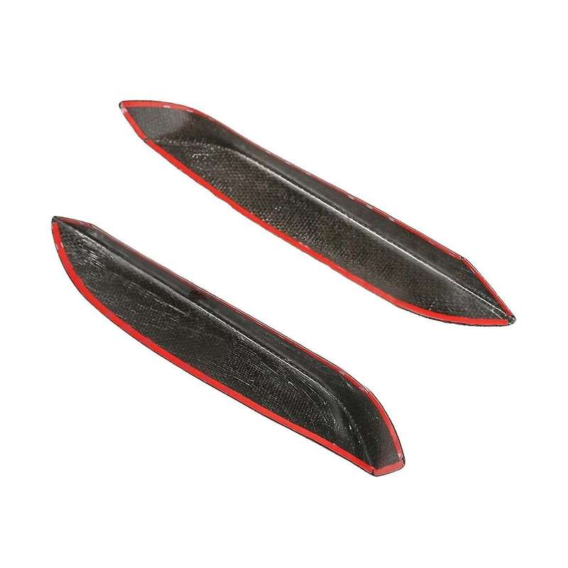 Car Front Bumper Side Splitter Canards Lip Spoiler for F80 M3 F82 F83 2015-2018 Real Carbon Fiber