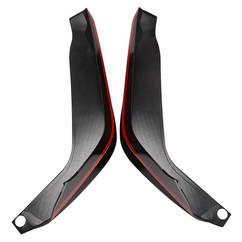 Car Front Bumper Side Spoiler Guard Car Body Modification for 11Th 22 Front Bumper Lip Wrap Angle S