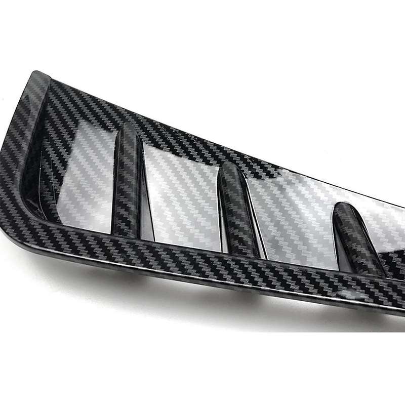 Car Front Bumper Side Spoiler Splitter Cover for C Class W205 2019+ Flank Air Intake Wind Knife