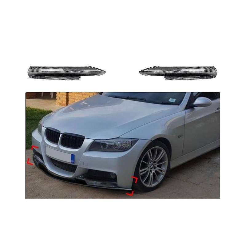 Car Front Bumper Splitter Lip Diffuser Spoiler Protector Cover Guard Deflector Lips for 3-series E90