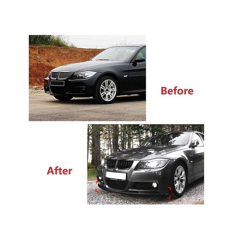 Car Front Bumper Splitter Lip Diffuser Spoiler Protector Cover Guard Deflector Lips for 3-series E90