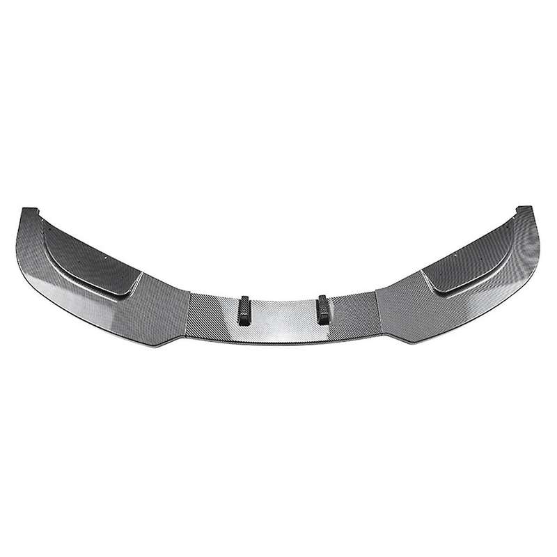 Car Front Bumper Splitter Lip Diffuser Spoiler Cover Guard for C-class W204 2011-2014 Carbon Fiber P