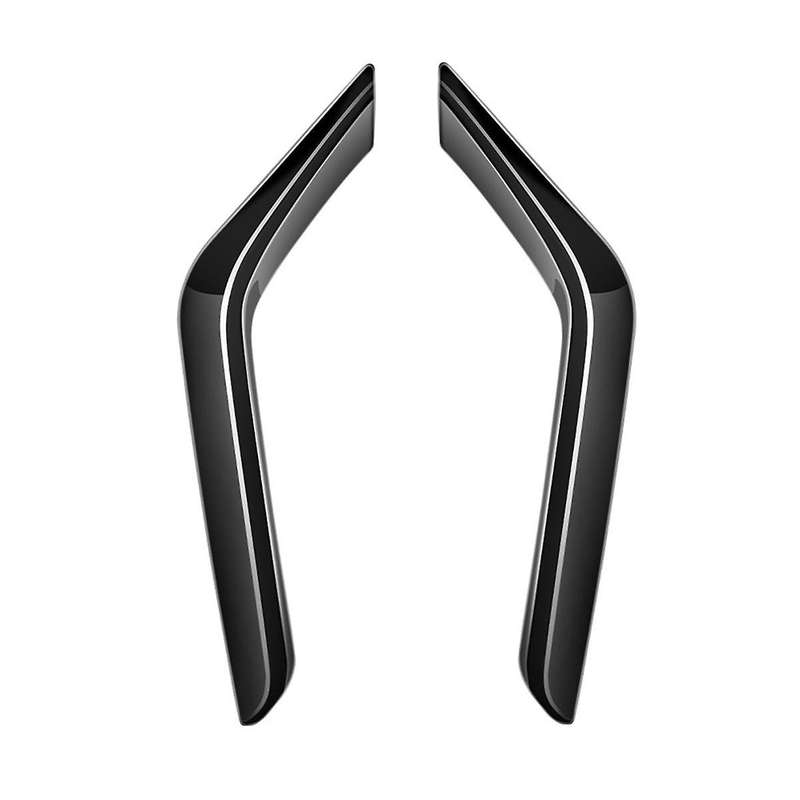 Car Front Bumper Splitter Spoiler Decorative Trims Fog Light Canard for Alphard 40 Series 2023+ Glo