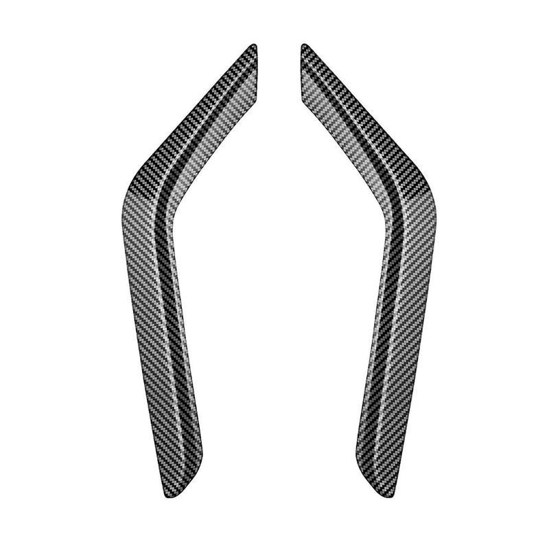 Car Front Bumper Splitter Spoiler Decorative Trims Fog Light Canard for Alphard 40 Series 2023+ Abs