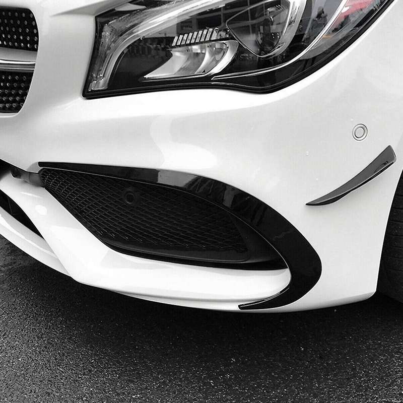 Car Front Bumper Splitter Spoiler for W117 CLA45 CLA200