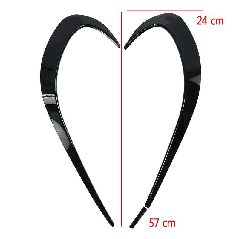 Car Front Bumper Splitter Spoiler for W117 CLA45 CLA200