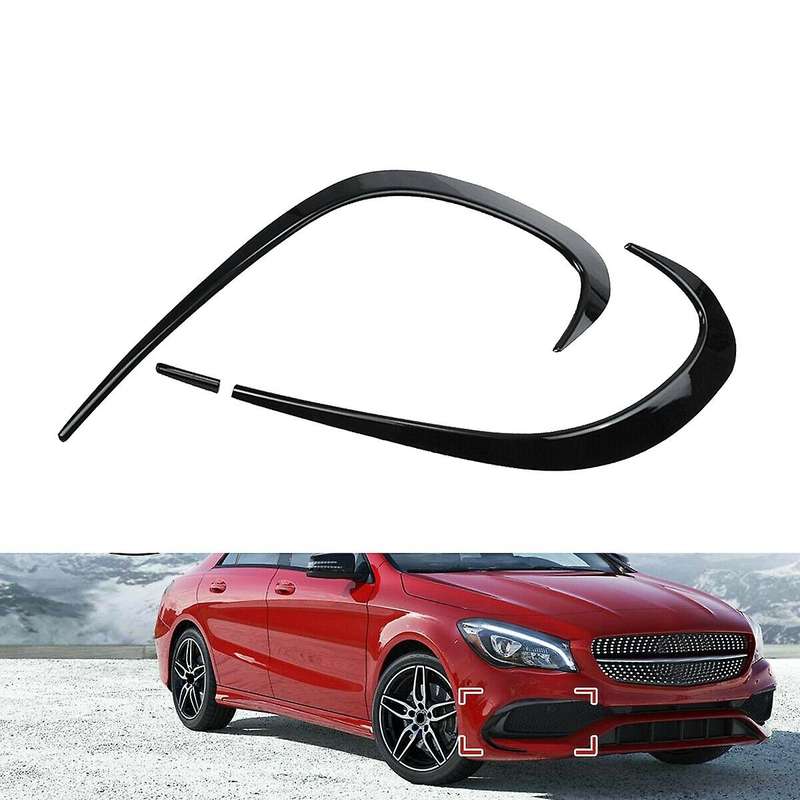 Car Front Bumper Splitter Spoiler for W117 CLA45 CLA200