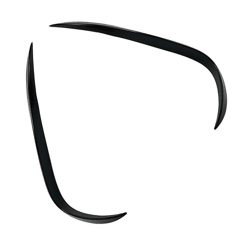 Car Front Bumper Splitter Spoiler Side Decorative Covers Trim for X247 GLB180 GLB200 Gloss Black