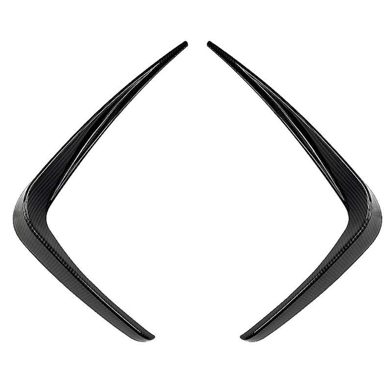 Car Front Bumper Splitter Spoiler Trim Fog Light Canard for 3 Series G20 320i 325i 2019-2022, A