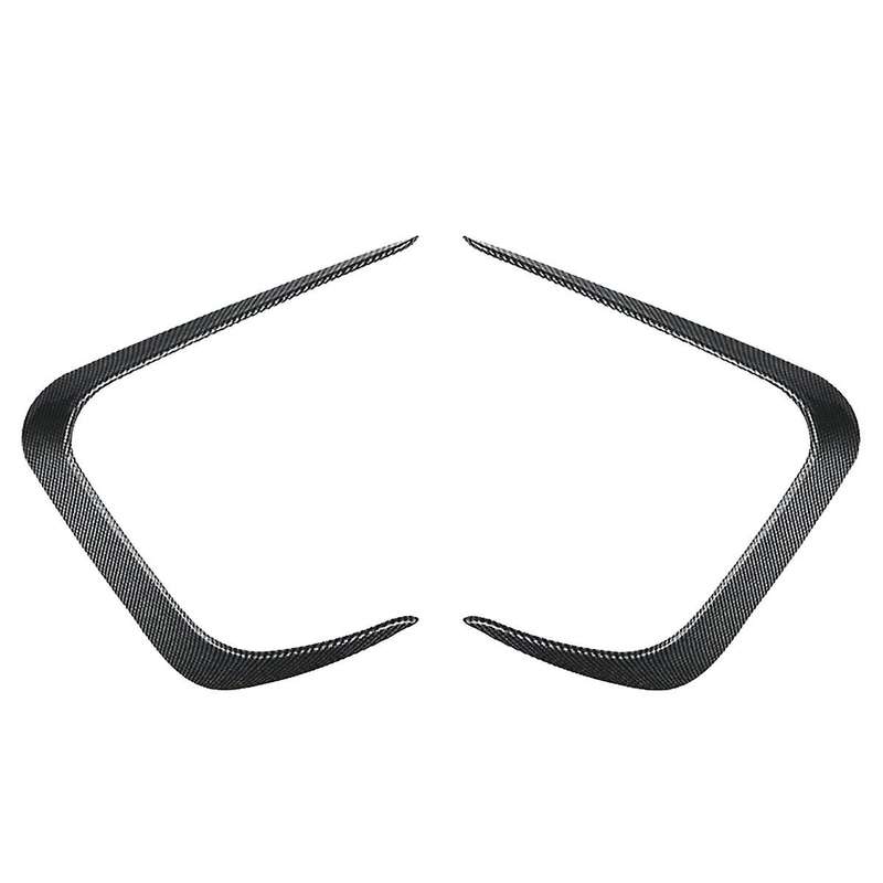 Car Front Bumper Splitter Spoiler Trim Fog Light Canard for 3 Series G20 G21 2023+ Carbon Fiber Pat