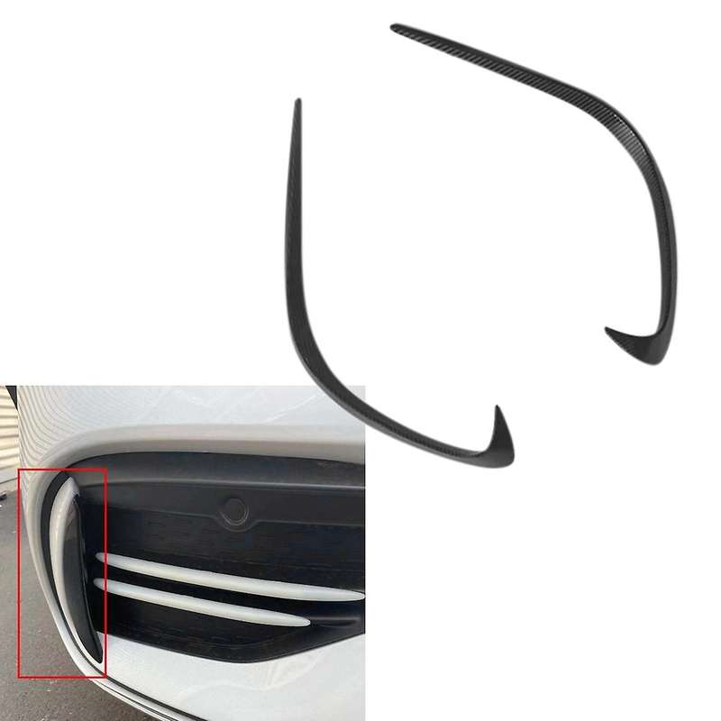 Car Front Bumper Splitter Spoilers Canard Air Knife Surround Trim for C-Class W206 2021 2022 C200 C2