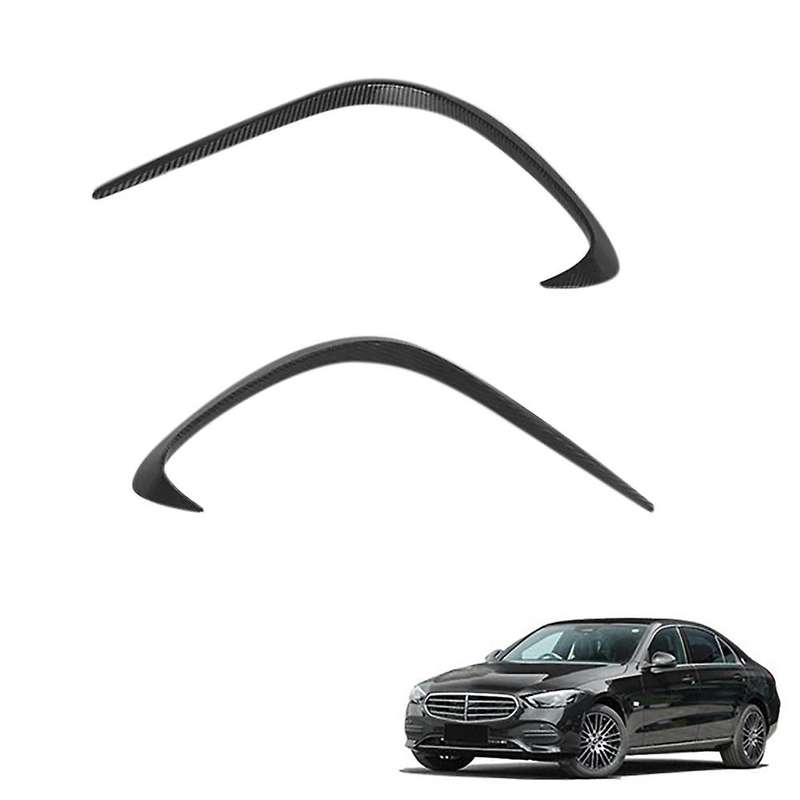 Car Front Bumper Splitter Spoilers Canard Air Knife Surround Trim for C-Class W206 2021 2022 C200 C2