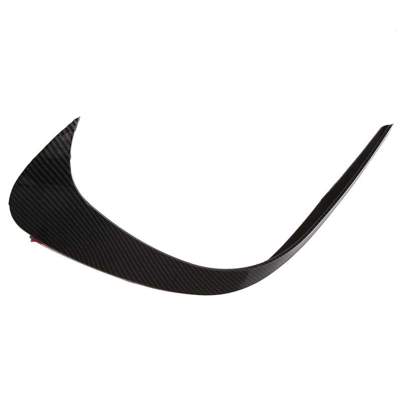 Car Front Bumper Splitter Spoilers Cover Trim for - C-Class W206 2022+ C200 C260 C300 Carbon Fiber