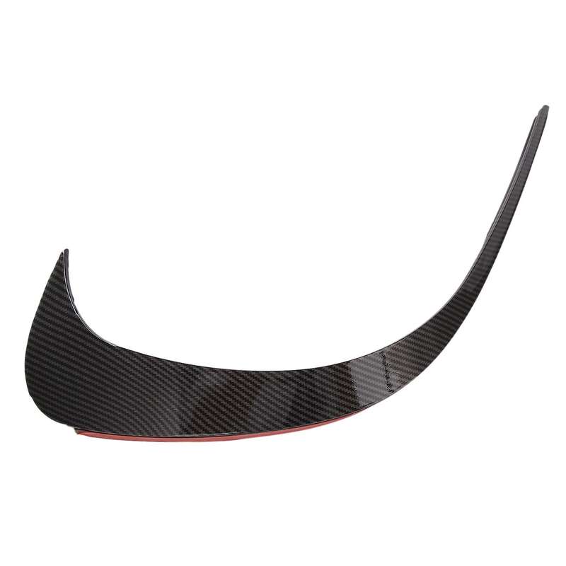 Car Front Bumper Splitter Spoilers Cover Trim for - C-Class W206 2022+ C200 C260 C300 Carbon Fiber