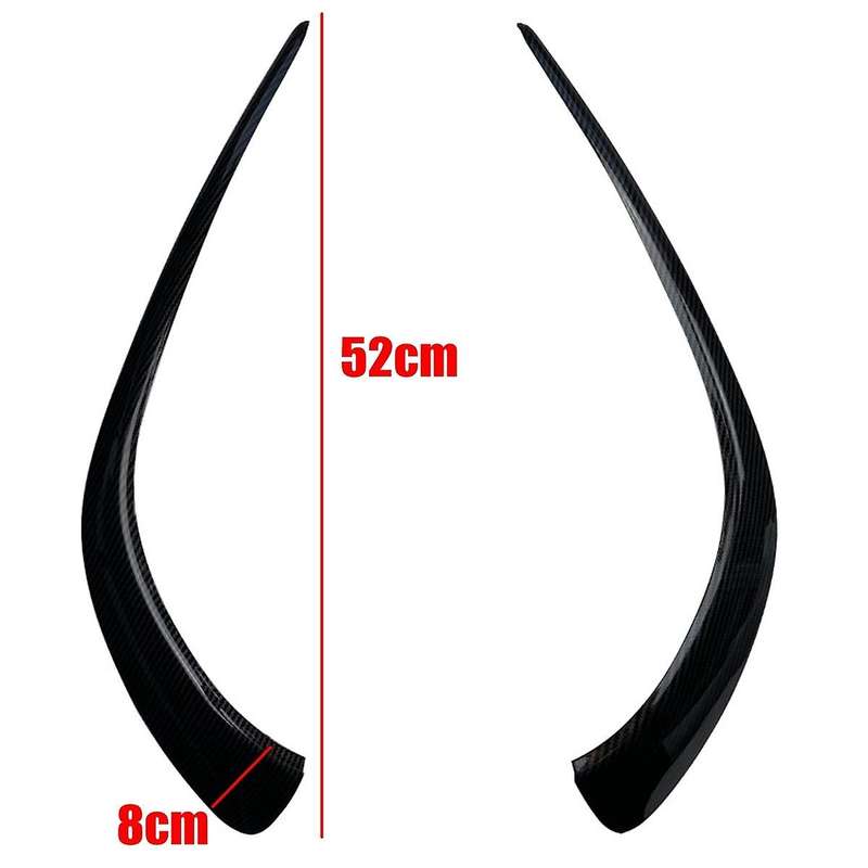 Car Front Bumper Splitter Spoilers Canard Air Knife Surround Trim for CLA W118 C118 CLA35 2020+ Carb