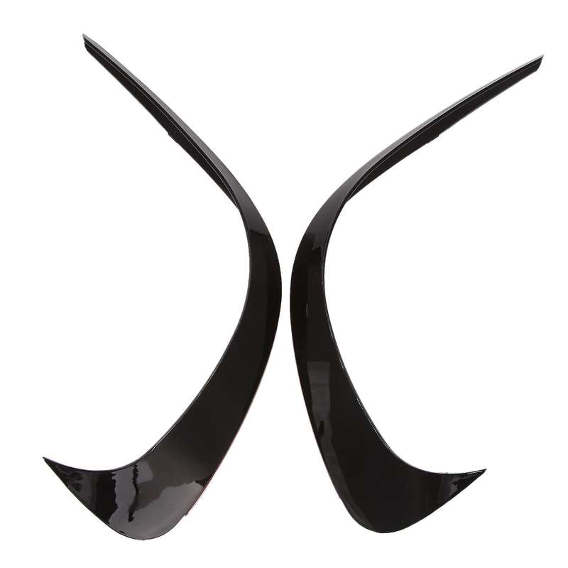 Car Front Bumper Splitter Spoilers Cover Trim for C-Class W206 2022+ C200 C260 C300 Bright Black