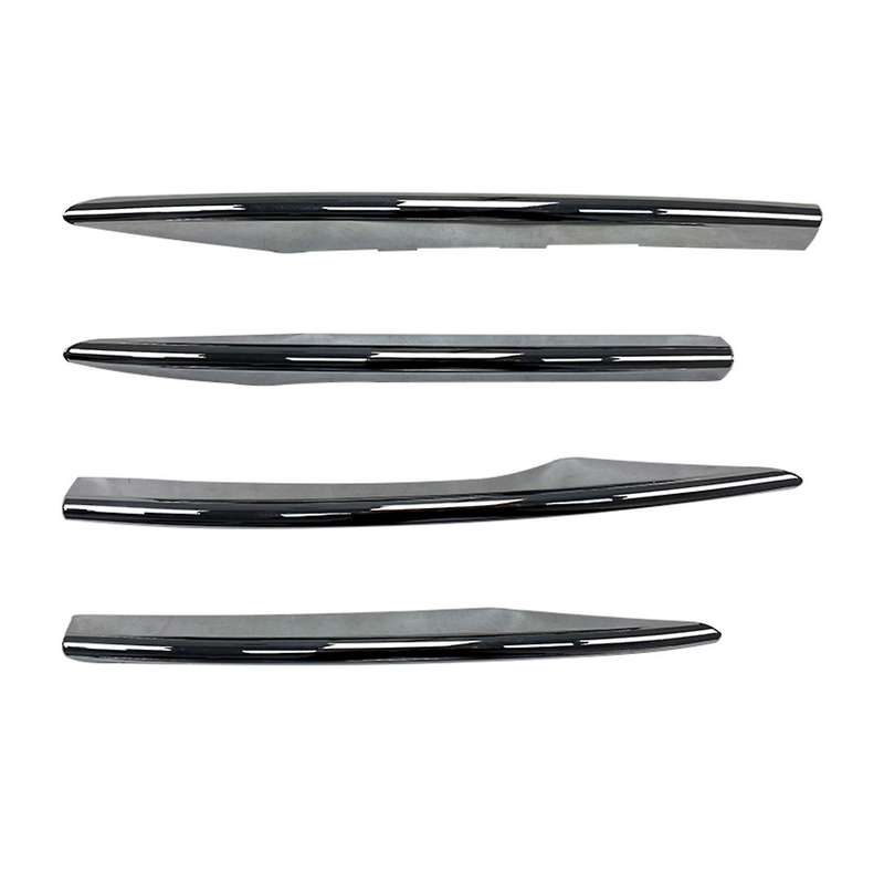 Car Front Bumper Spoiler Cover Fog Light Grille Stip for E Class W213 E260 E300 E53 2021 B