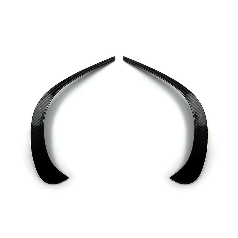 Car Front Bumper Spoiler Outlet Abs Trim Cover for Glc X253 Glc260 Glc300 2020 2021(carbon)