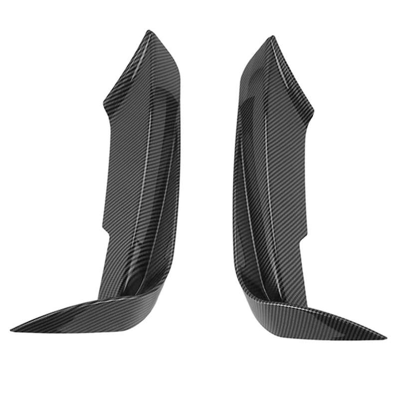 Car Front Bumper Spoiler Fog Light Trim Cover Bumper Splitter for F30 F35 M Pack 320i 325i 2013-2019