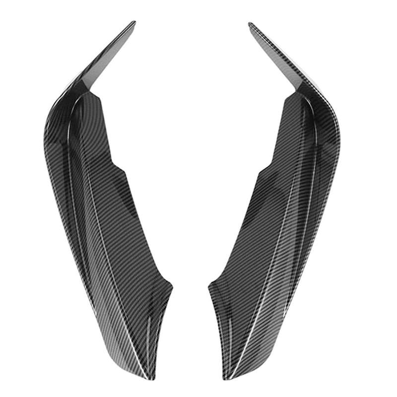 Car Front Bumper Spoiler Fog Light Trim Cover Bumper Splitter for F30 F35 M Pack 320i 325i 2013-2019