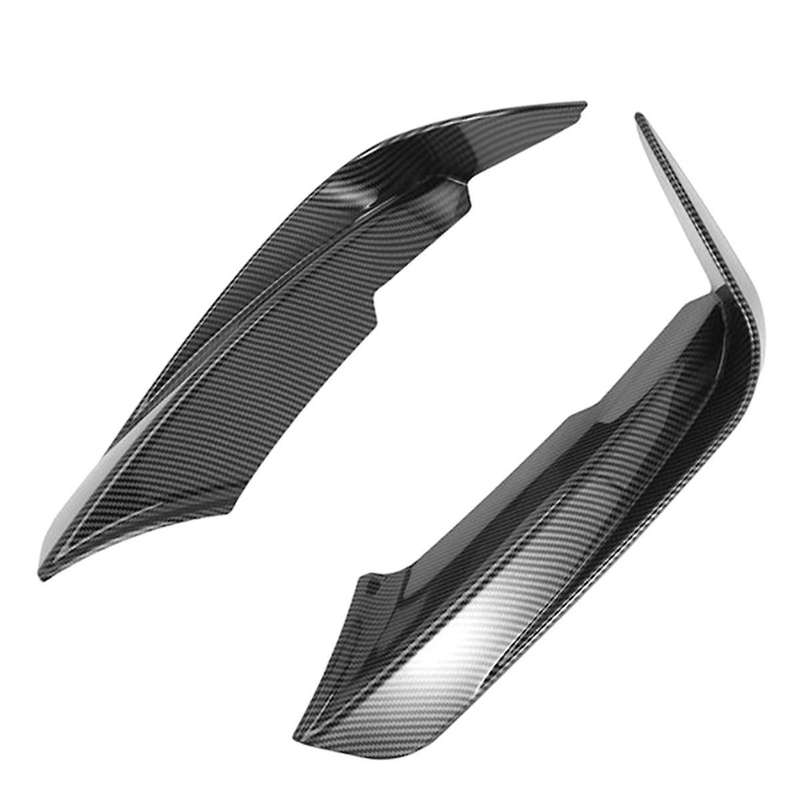Car Front Bumper Spoiler Fog Light Trim Cover Bumper Splitter for F30 F35 M Pack 320i 325i 2013-2019
