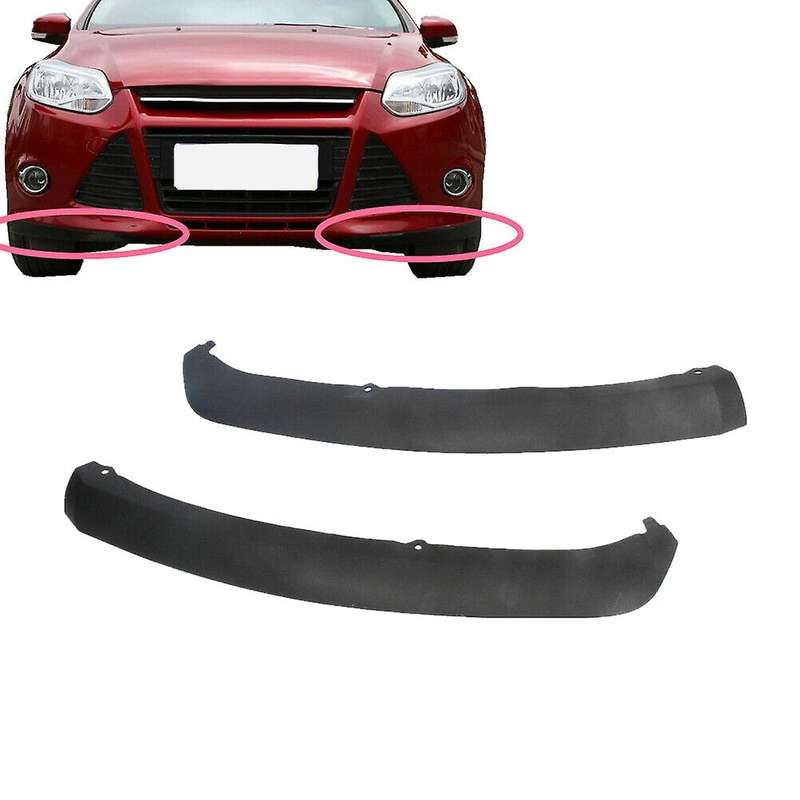 Car Front Bumper Spoiler Lip Chin Splitter for Focus 2012-2014 BM51-17626-AB CP9Z17626AB
