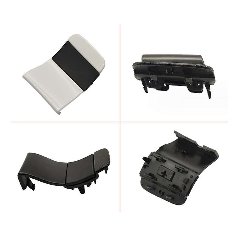 Car Front Bumper Tow Eye Hook Eye Cover Cap 2548851801 for - GLC W254 2023+ Front Trailer Cover Bla