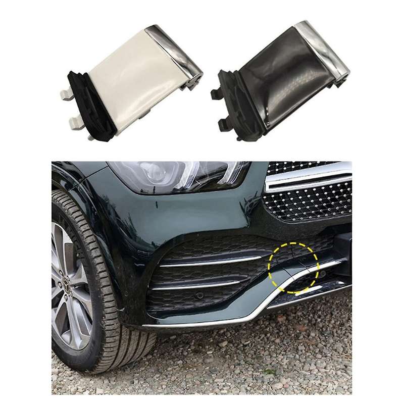 Car Front Bumper Tow Hook Cover Cap Painted 1678853608 for -CLASS W167 2020-2023 White