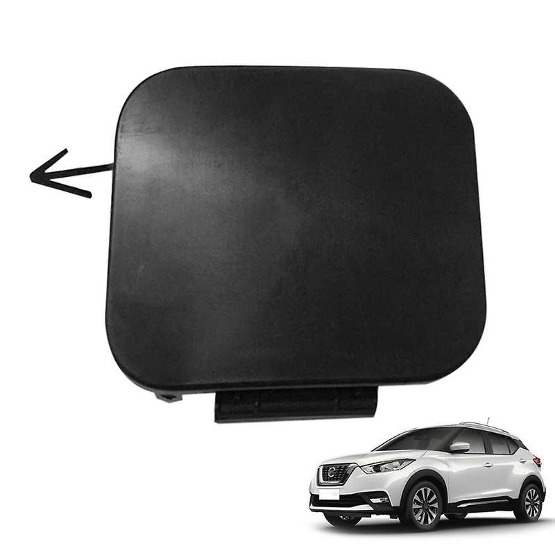 Car Front Bumper Tow Hook Cover Cap Towing Hole Lid Trailer Trim Cap for Kicks 2017 2018 2019