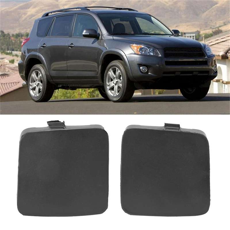 Car Front Bumper Tow Hook Cover Towing Hole Lid Trailer Trim Cap for 2009-2012 53285-0r907 53286-0r