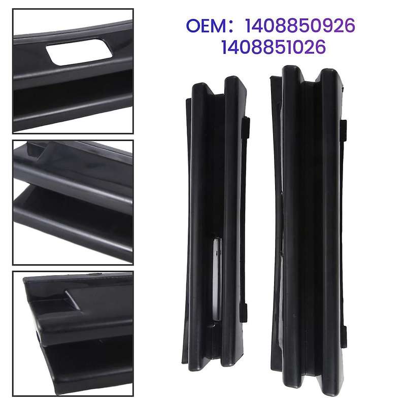 Car Front Bumper Tow Hook Covers Caps 1Pair Fits for S-Class W140 4-DOOR 1994-1998 1408850926 140885