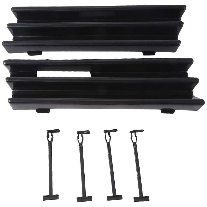 Car Front Bumper Tow Hook Covers Caps 1Pair Fits for S-Class W140 4-DOOR 1992-1993 1408800105 140880
