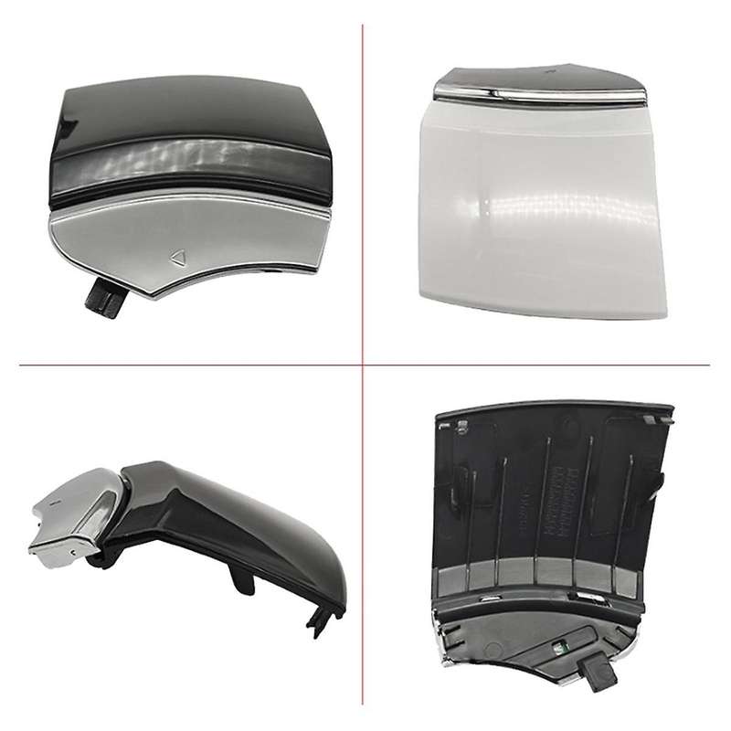 Car Front Bumper Towing Hook Cover Tow Hook Cap Painted 1678855002 for GLS W167 2020-2023 White