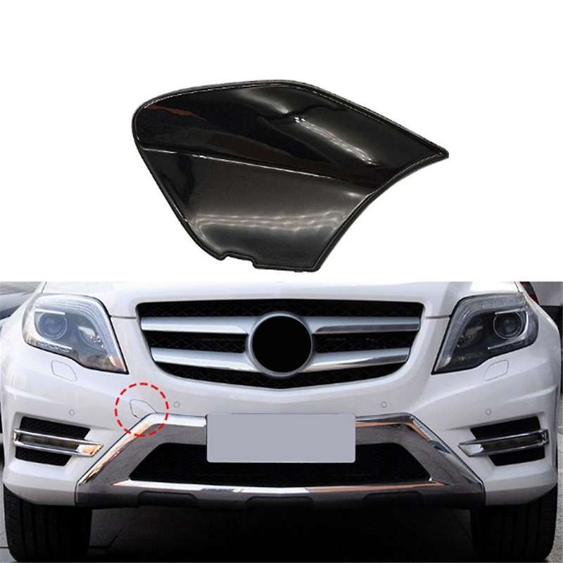 Car Front Bumper Towing Hook Cover Tow Hook Cap Painted 2048851424 for - X204 Black