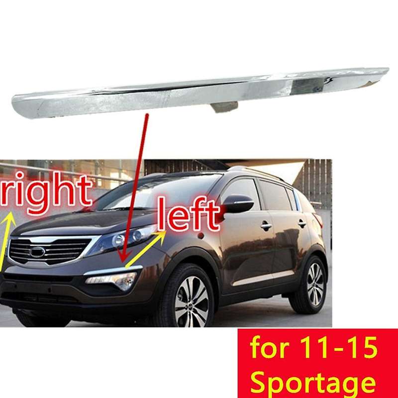 Car Front Bumper Trim Strip Fog Lamp Upper Side Trim Strip Plating for 2011-2015 865823W000 865813W0
