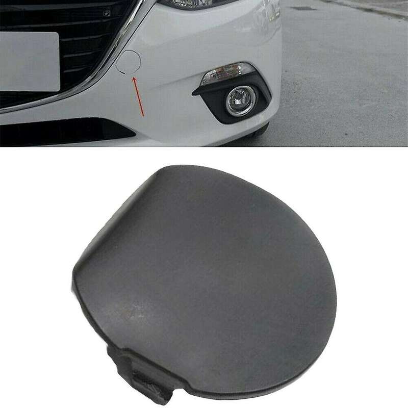 Car Front Bumper Towing Tow Eye Hook Cover Cap Generic for Axela 2014-2016 BKC3-50-A11F