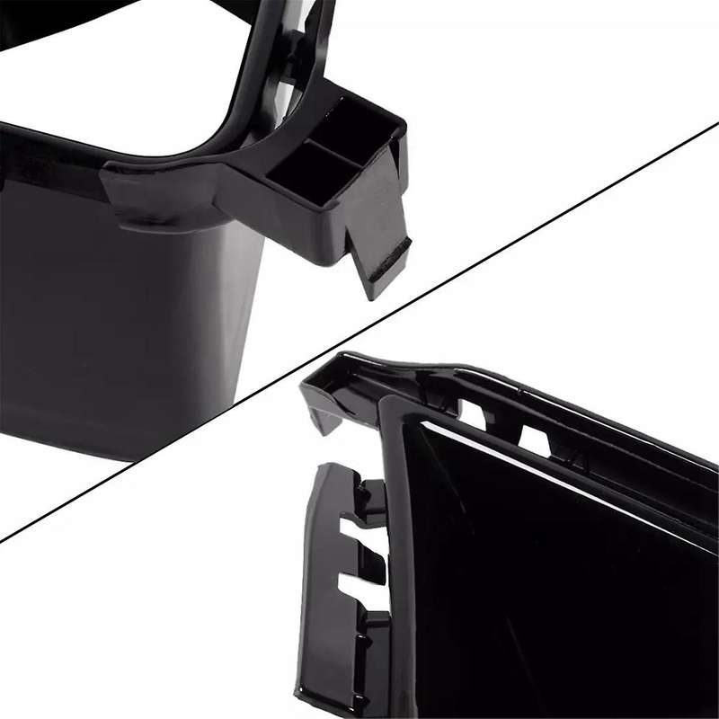 Car Front Bumper Vent Grill Air Duct Grille Cover Black for G80 M3 G82 G83 2021-2024