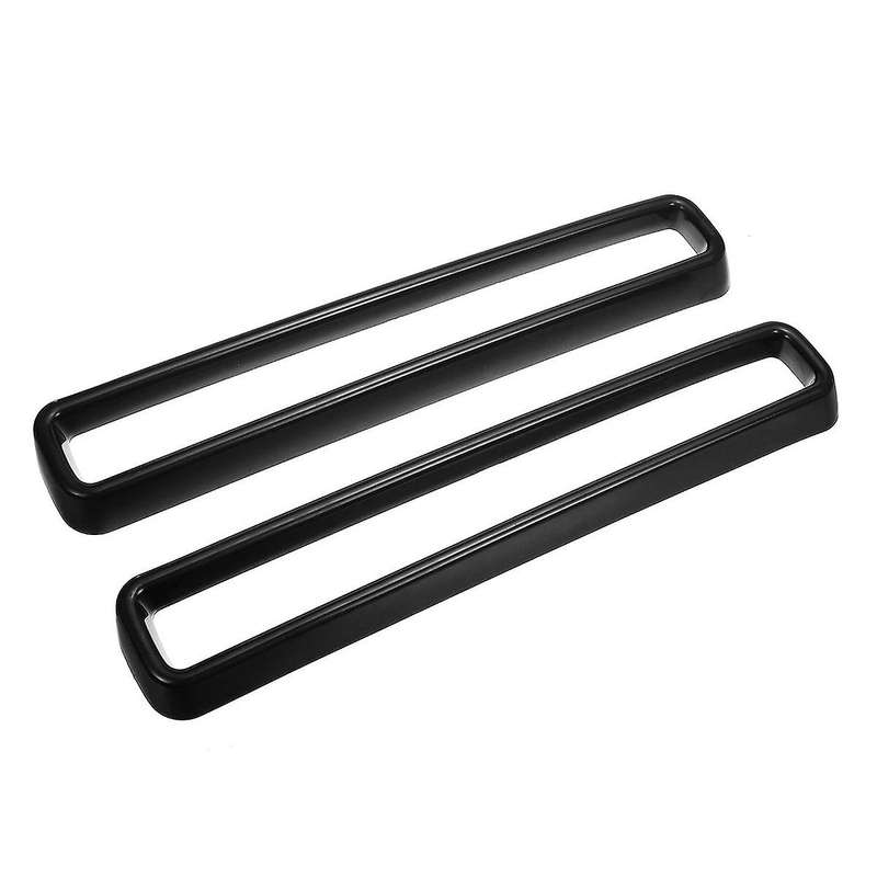 Car Front Bumper Upper Center Racing Grille Grill Moulding Cover Trim Protector for 2015-2020