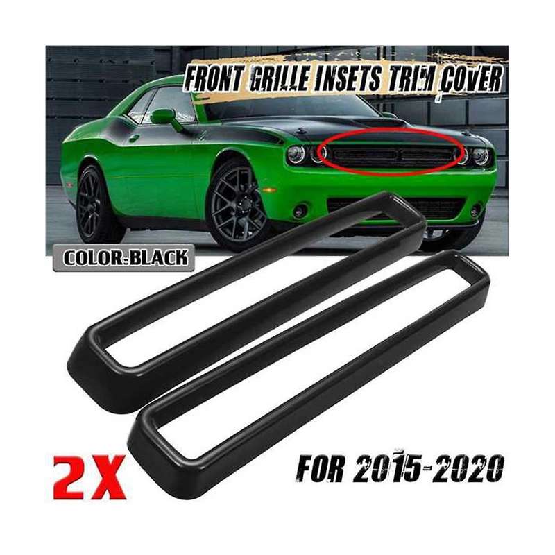 Car Front Bumper Upper Center Grille Moulding Cover for 2015-2020