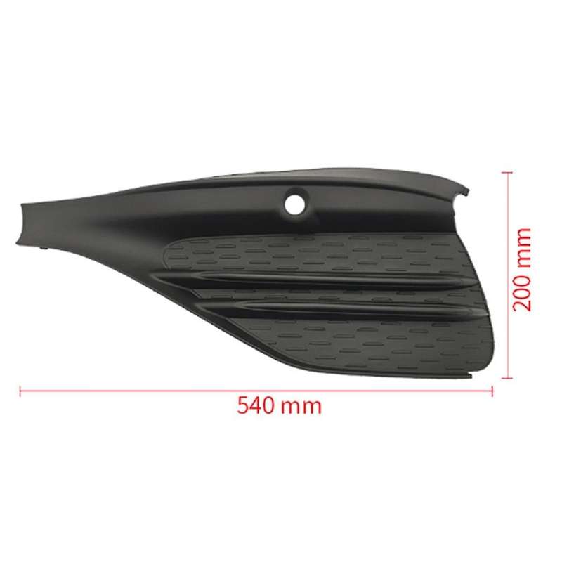 Car Front Bumper Ventilation Grille Fog Light Grille Trim Cover 2068854105 2068854205 for W206 2021-
