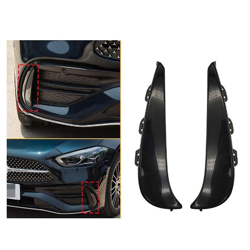 Car Front Bumper Ventilation Grille Trim Air Inlet Blade Spoiler 2068852902 for C-CLASS W206 2021-20